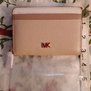 NWT Michael Kors Leather Color-Block Wallet